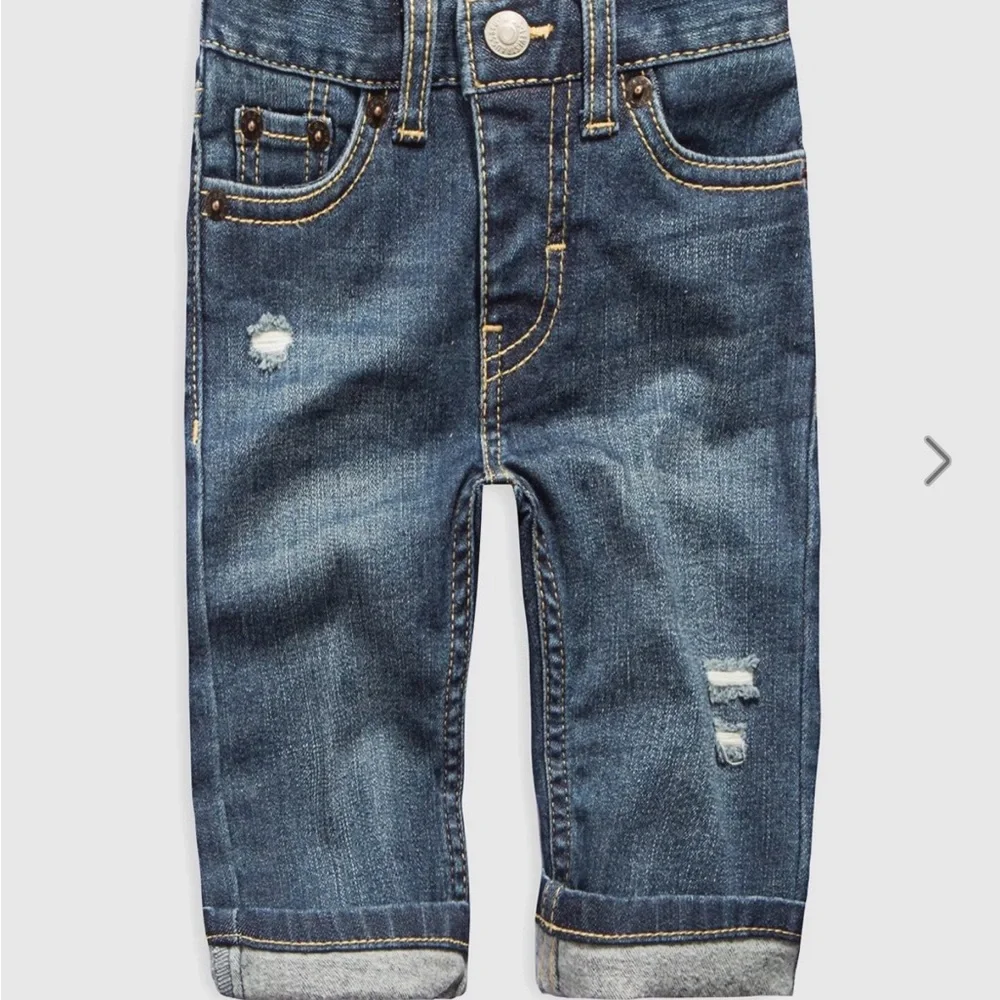 Classic Blue Kids Denim Jeans - Picture 1 of 6